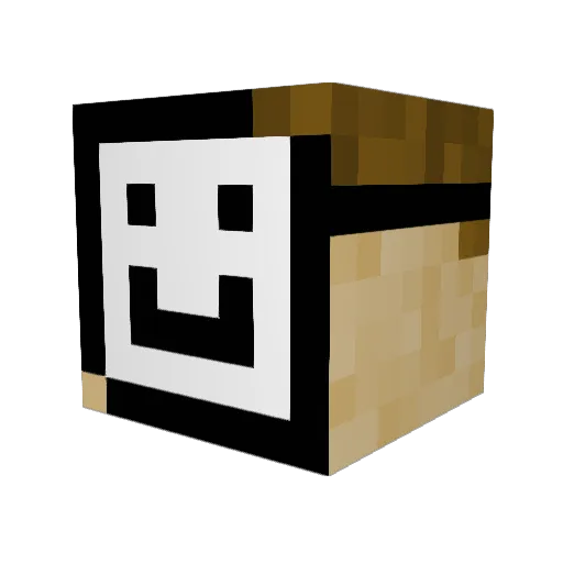 Tpg_Javier Minecraft avatar head, 3D render