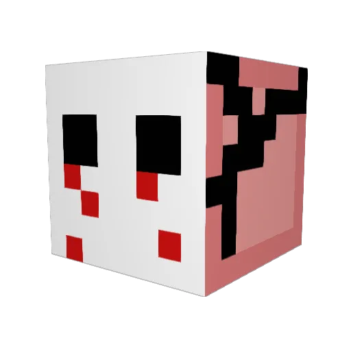 Tpierce7726 Minecraft avatar head, 3D render
