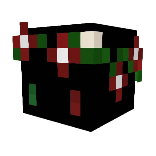 Tping Minecraft avatar head, 3D render