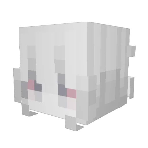 TqTQuantum Minecraft avatar head, 3D render