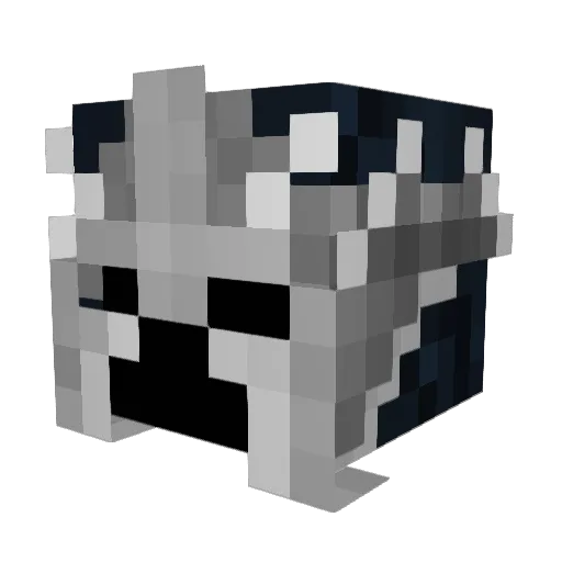 Tr3ss3rT Minecraft avatar head, 3D render