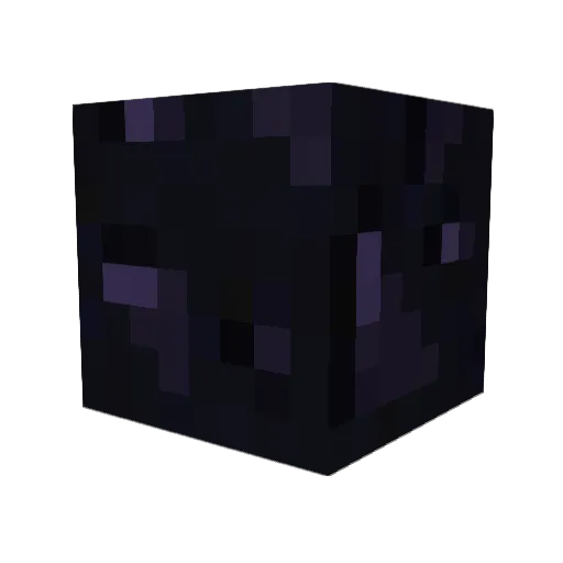 Tr5sh Minecraft avatar head, 3D render