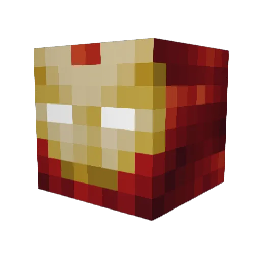 TrAcE998 Minecraft avatar head, 3D render