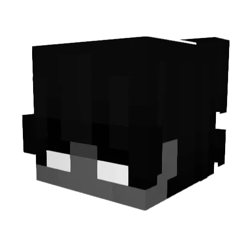 TrArda02 Minecraft avatar head, 3D render
