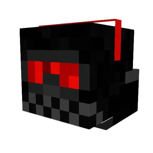 TrIZalex Minecraft avatar head, 3D render
