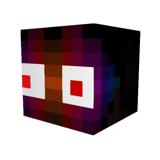TrIcKsTa666 Minecraft avatar head, 3D render