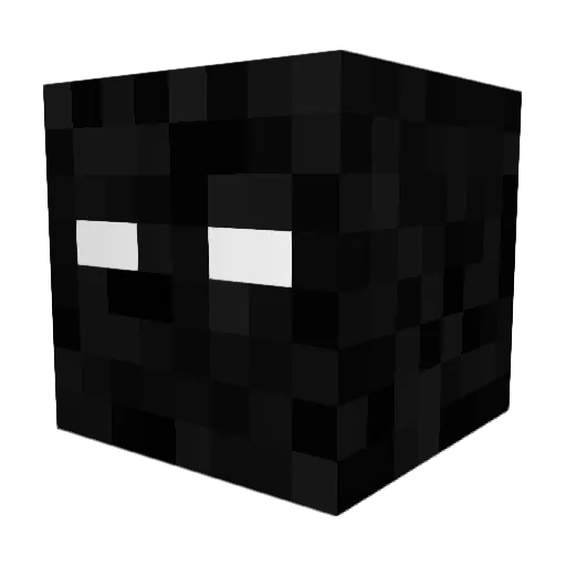 TrXsh00 Minecraft avatar head, 3D render