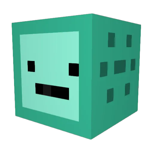 TraGiKnV Minecraft avatar head, 3D render