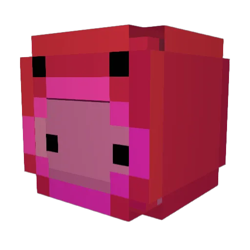 TrabajitosJobs_ Minecraft avatar head, 3D render