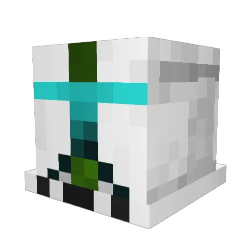 Trabnaxes Minecraft avatar head, 3D render
