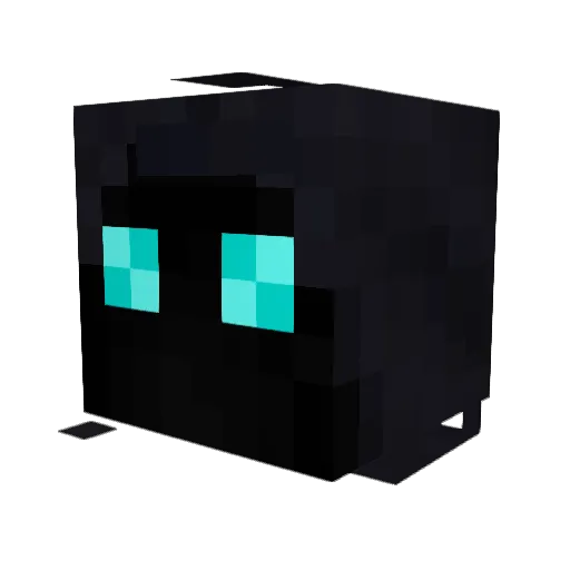 TraceTheHero Minecraft avatar head, 3D render