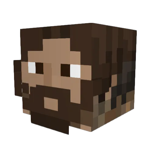 Tracey_Natalis Minecraft avatar head, 3D render