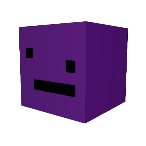TragicLostLost Minecraft avatar head, 3D render