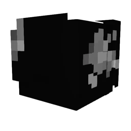 TragicSunday727 Minecraft avatar head, 3D render