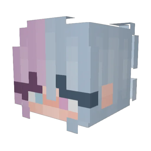 Trainman12337 Minecraft avatar head, 3D render