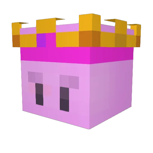 Trainmaster2013 Minecraft avatar head, 3D render