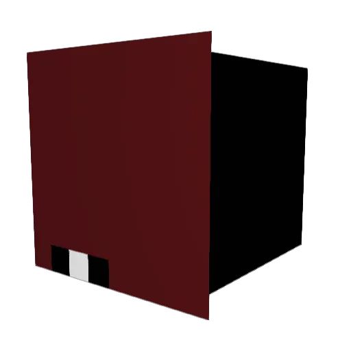Trainspider Minecraft avatar head, 3D render