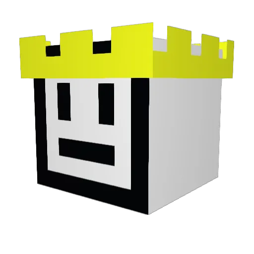 Trajkov1c Minecraft avatar head, 3D render