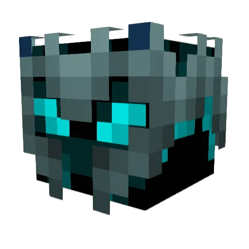Trakezz Minecraft avatar head, 3D render