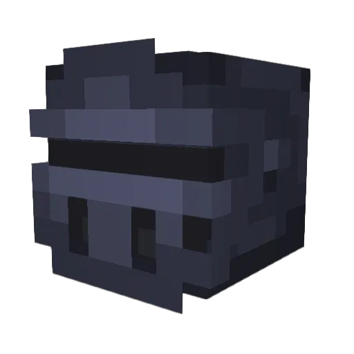 Trampe1000 Minecraft avatar head, 3D render