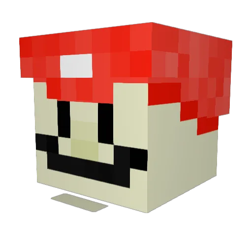 Tramper_Terkel Minecraft avatar head, 3D render