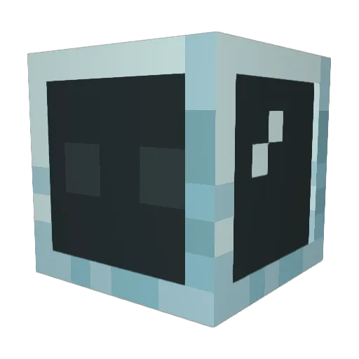 TranslucentYN Minecraft avatar head, 3D render