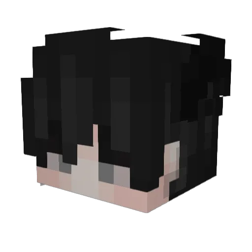 TrapForNation Minecraft avatar head, 3D render