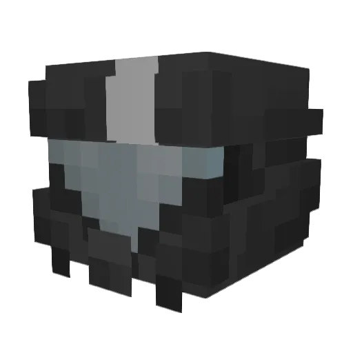 TrapGodof420 Minecraft avatar head, 3D render