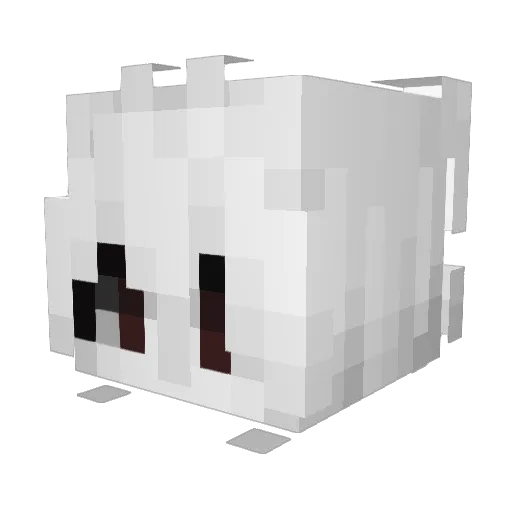 TrapMechanics Minecraft avatar head, 3D render