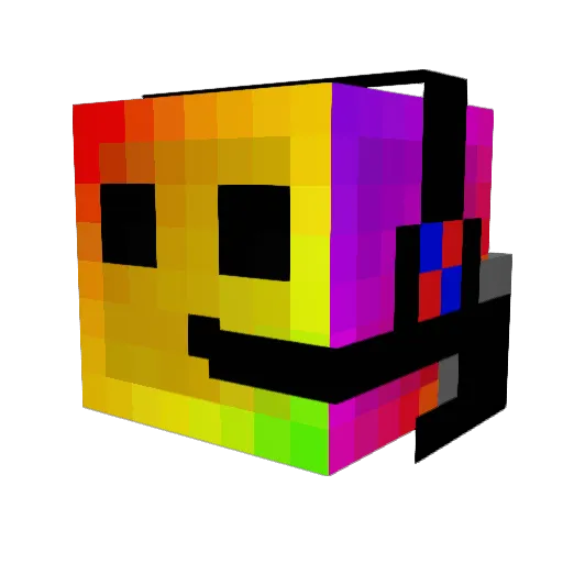 TrapTJ101 Minecraft avatar head, 3D render