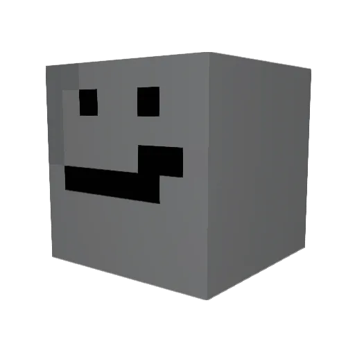Trap_kiler Minecraft avatar head, 3D render