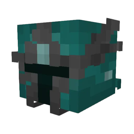 Trapa1197 Minecraft avatar head, 3D render