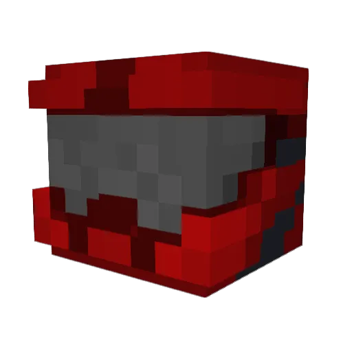 Traphunter78 Minecraft avatar head, 3D render