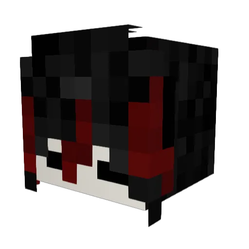 TrappS4nn Minecraft avatar head, 3D render