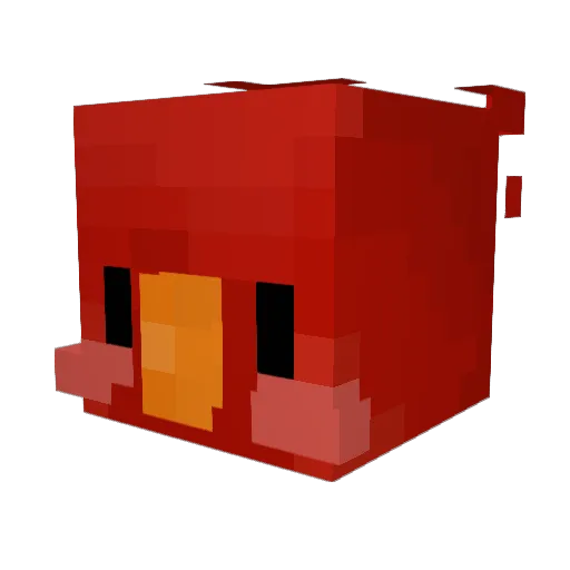 TrashGoblin7844 Minecraft avatar head, 3D render