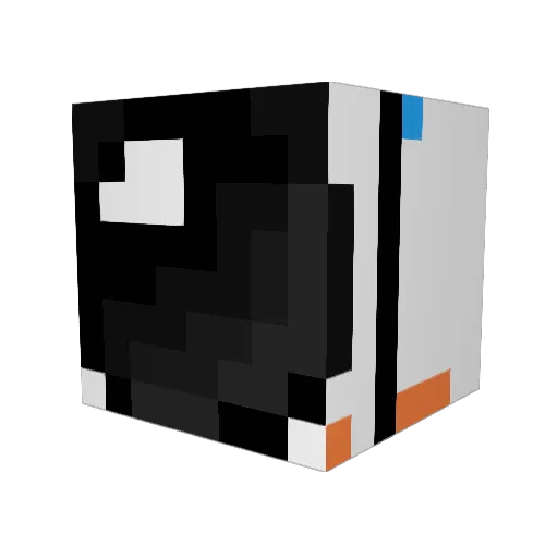 TrashGod_ Minecraft avatar head, 3D render