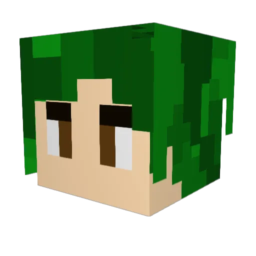 Minecraft-Avatar von TrashLemonWeeb: Kopf als 3D-Render