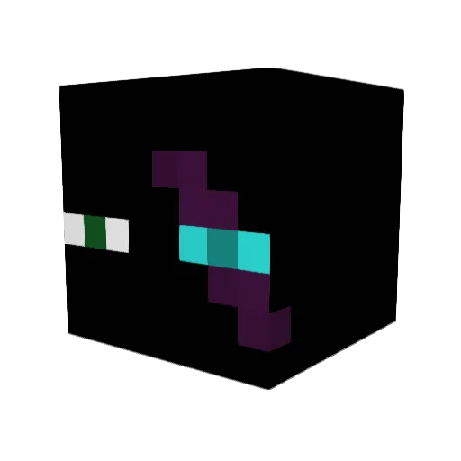 TrashMG756 Minecraft avatar head, 3D render