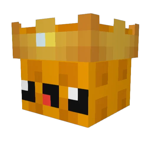 TrashQueen420 Minecraft avatar head, 3D render
