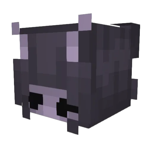 TrashRatTerra Minecraft avatar head, 3D render