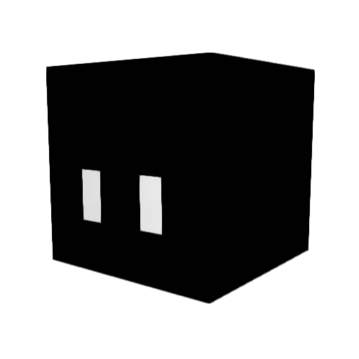 TrasherStalker Minecraft avatar head, 3D render