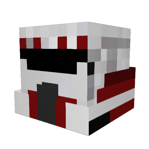 Trashpanda41193 Minecraft avatar head, 3D render