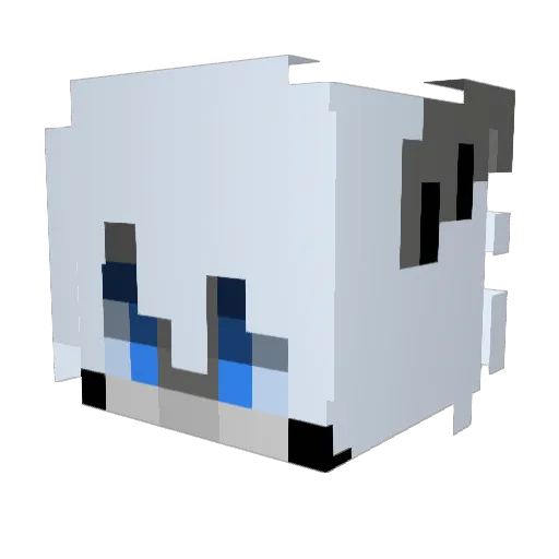 Trattskaft10 Minecraft avatar head, 3D render