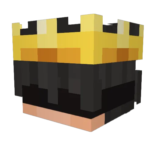 Trauma_ta Minecraft avatar head, 3D render