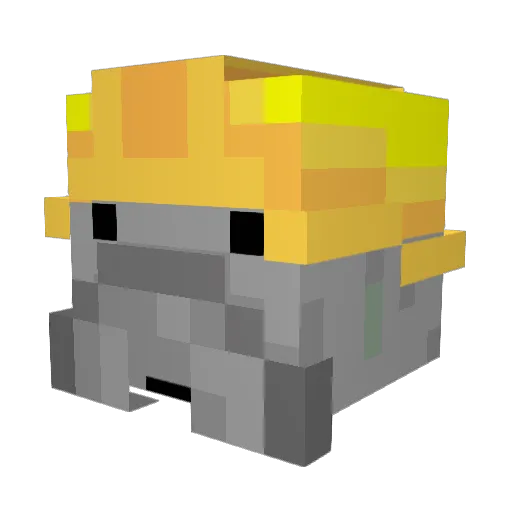 TravelerXII Minecraft avatar head, 3D render