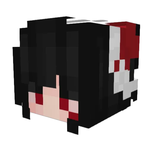 Travis405 Minecraft avatar head, 3D render