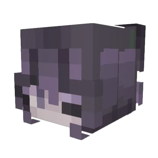 Travlore Minecraft avatar head, 3D render