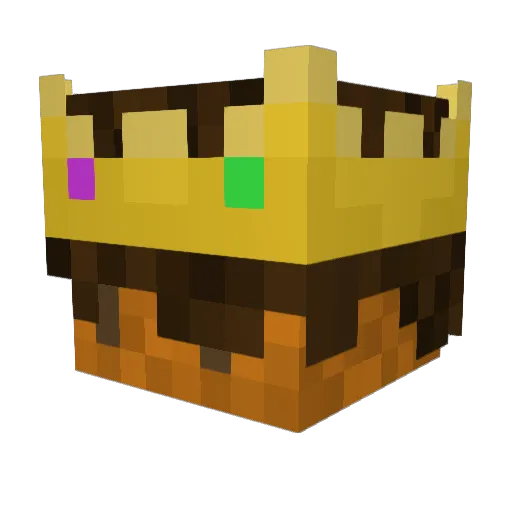 Travy6s Minecraft avatar head, 3D render