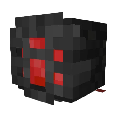Trax___ Minecraft avatar head, 3D render