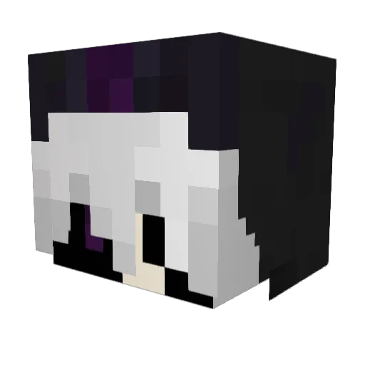 TrayIsBae Minecraft avatar head, 3D render